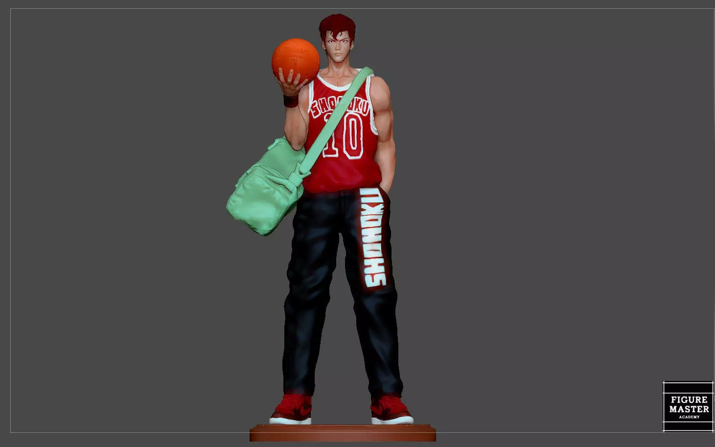 SAKURAGI SPORTS WEAR SLAMDUNK BASKETBALL PLAYER ANIME 3D print model