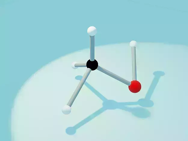 Organic Chemistry - Methanol 3D print model