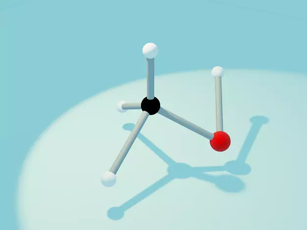 Organic Chemistry - Methanol 3D print model_0