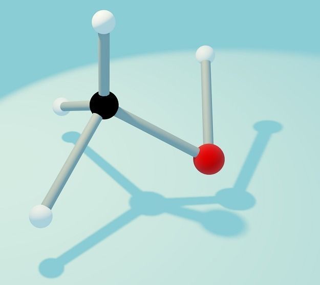 Organic Chemistry - Methanol 3D print model_1