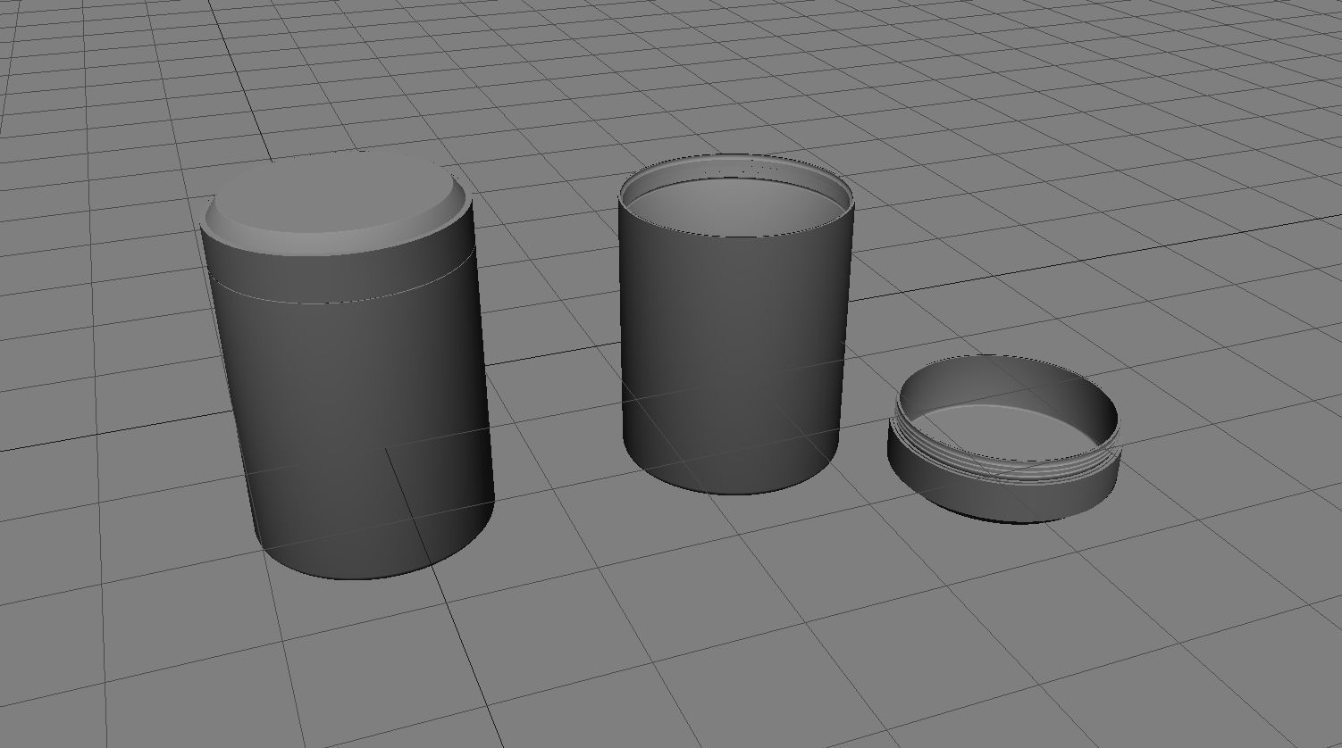 Aluminium Pot 3D Model 3D model_4