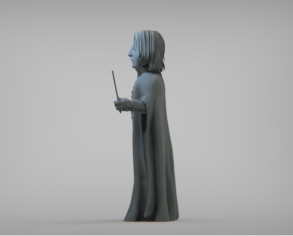 Severus Snape cartoon 3D print model_3