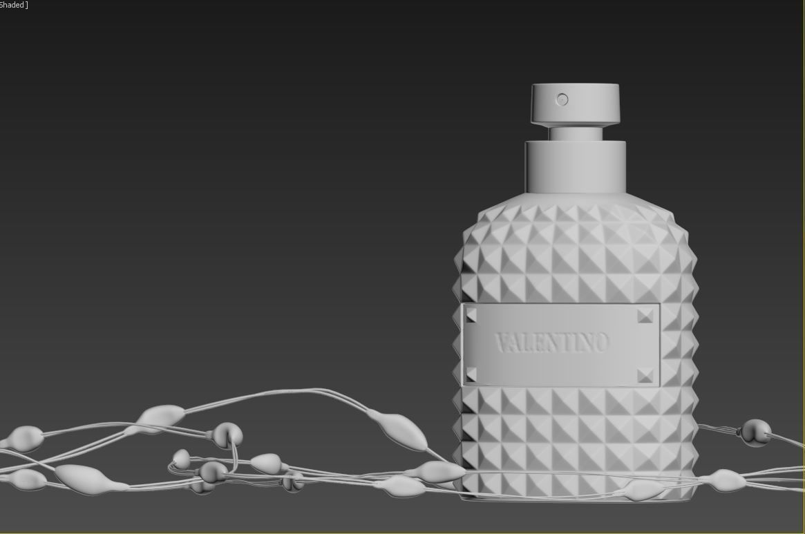 Valentino Perfume 3D model_4
