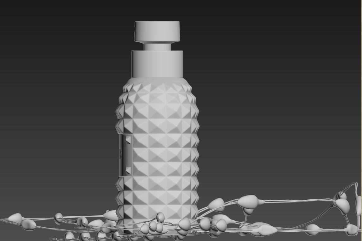 Valentino Perfume 3D model_6