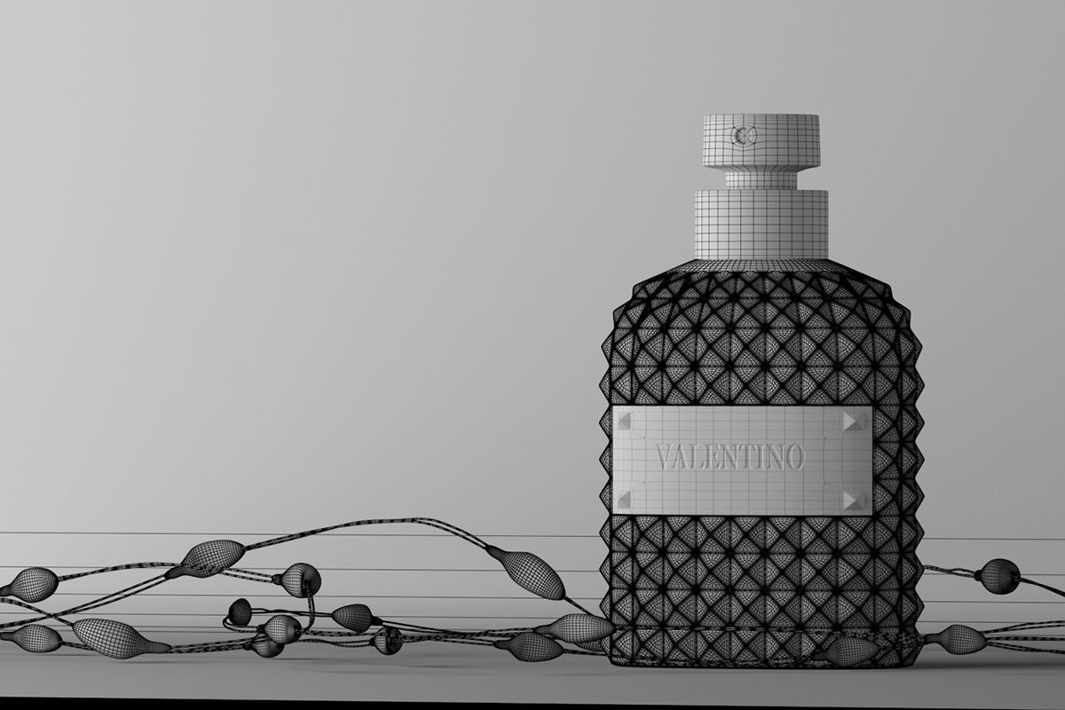 Valentino Perfume 3D model_2