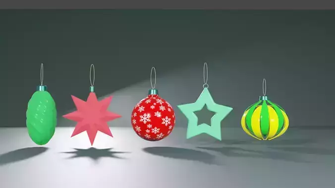 Christmas tree toys