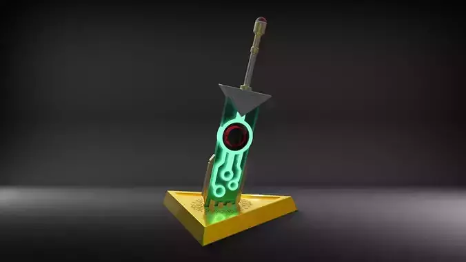 The Transistor legend of zelda sword