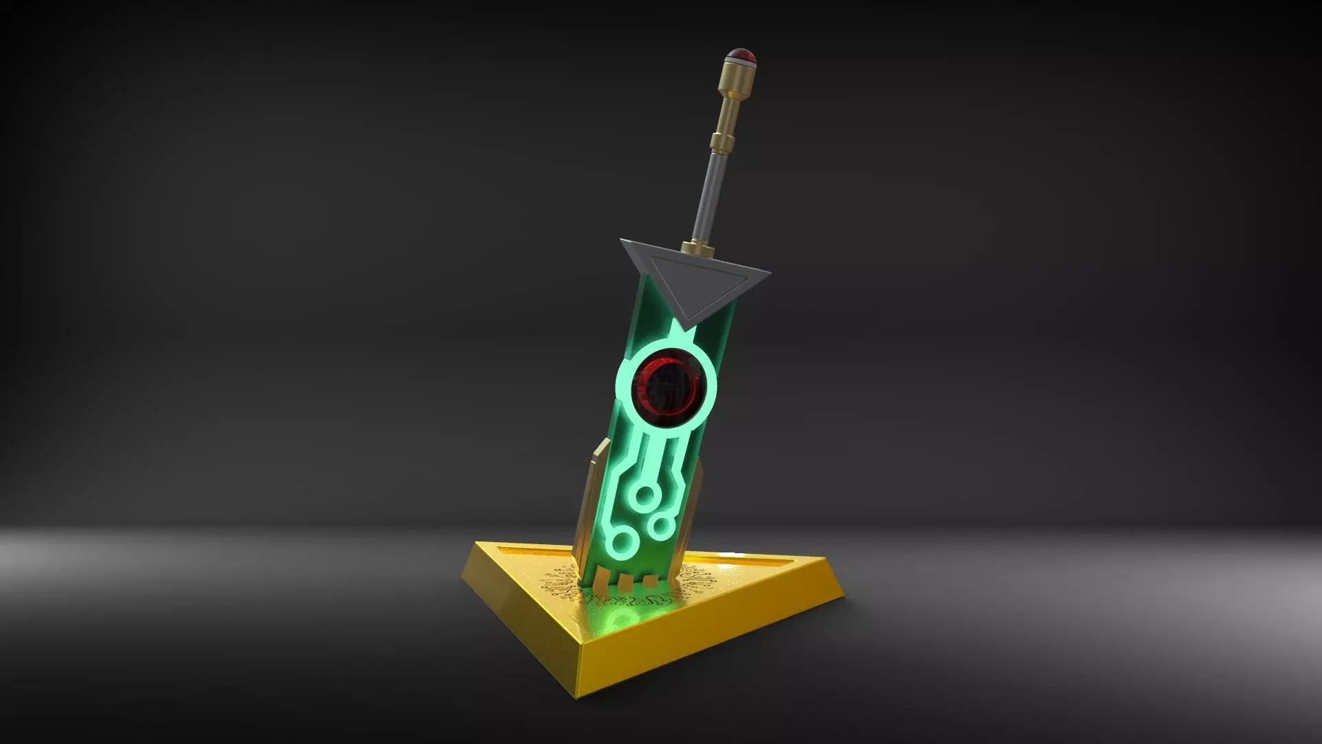 The Transistor legend of zelda sword 3D print model