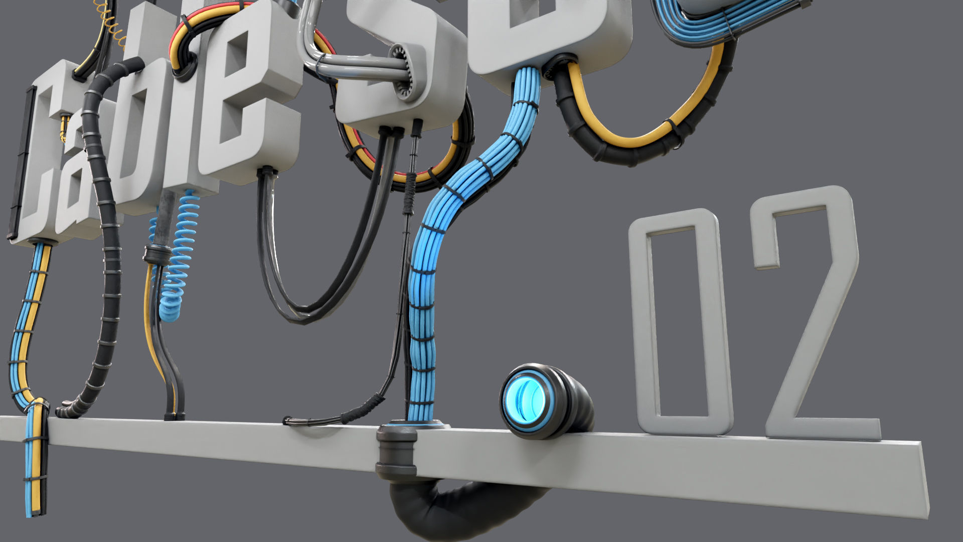 cable set 02 3D model_6