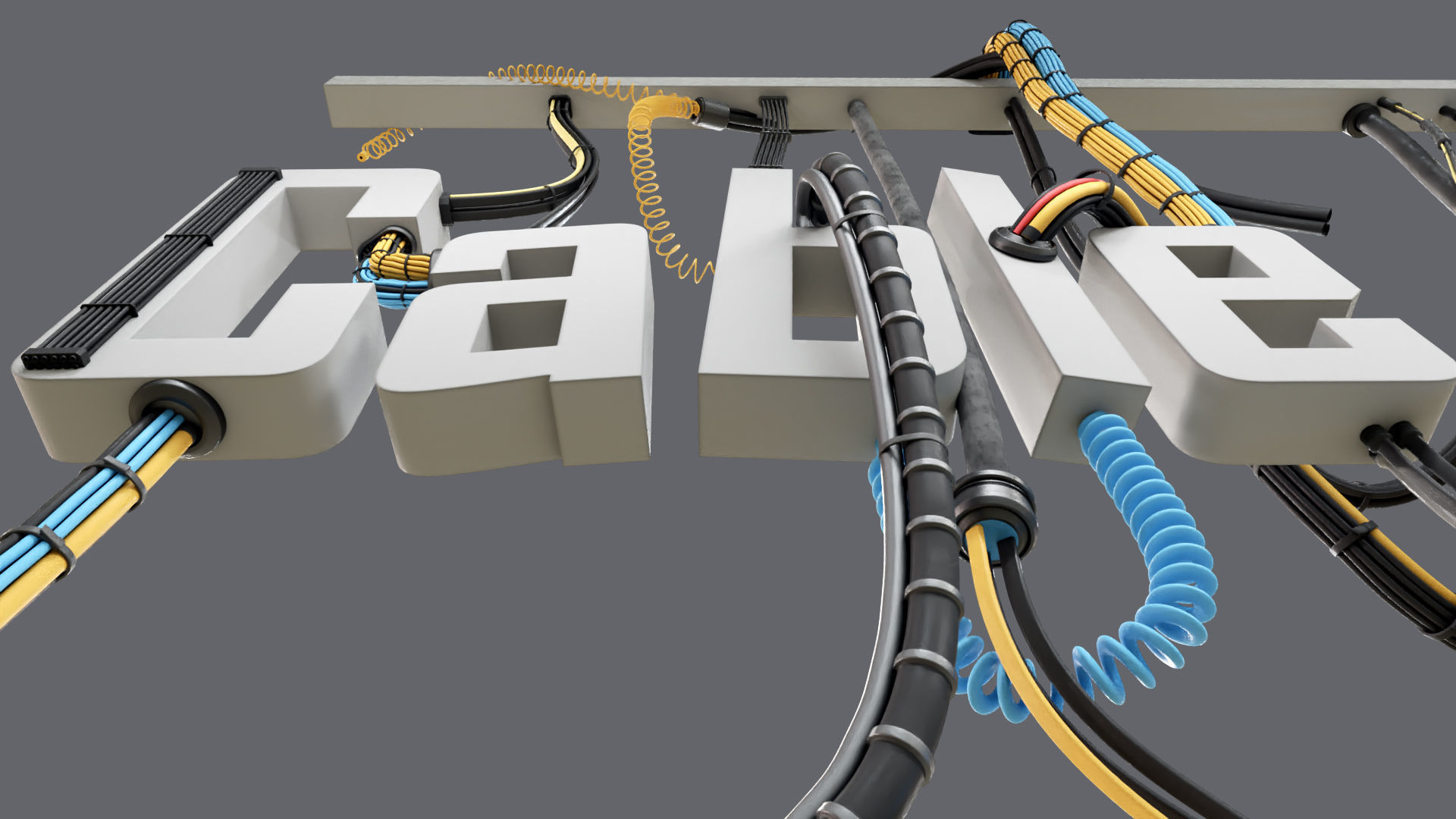 cable set 02 3D model_7