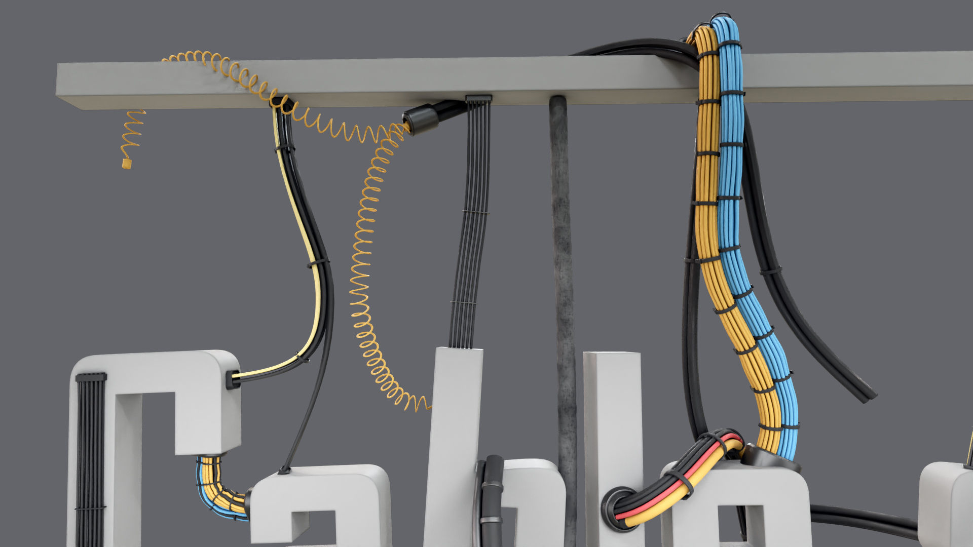 cable set 02 3D model_8