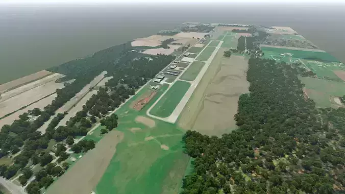Dekalb County Airport Indiana 3D model
