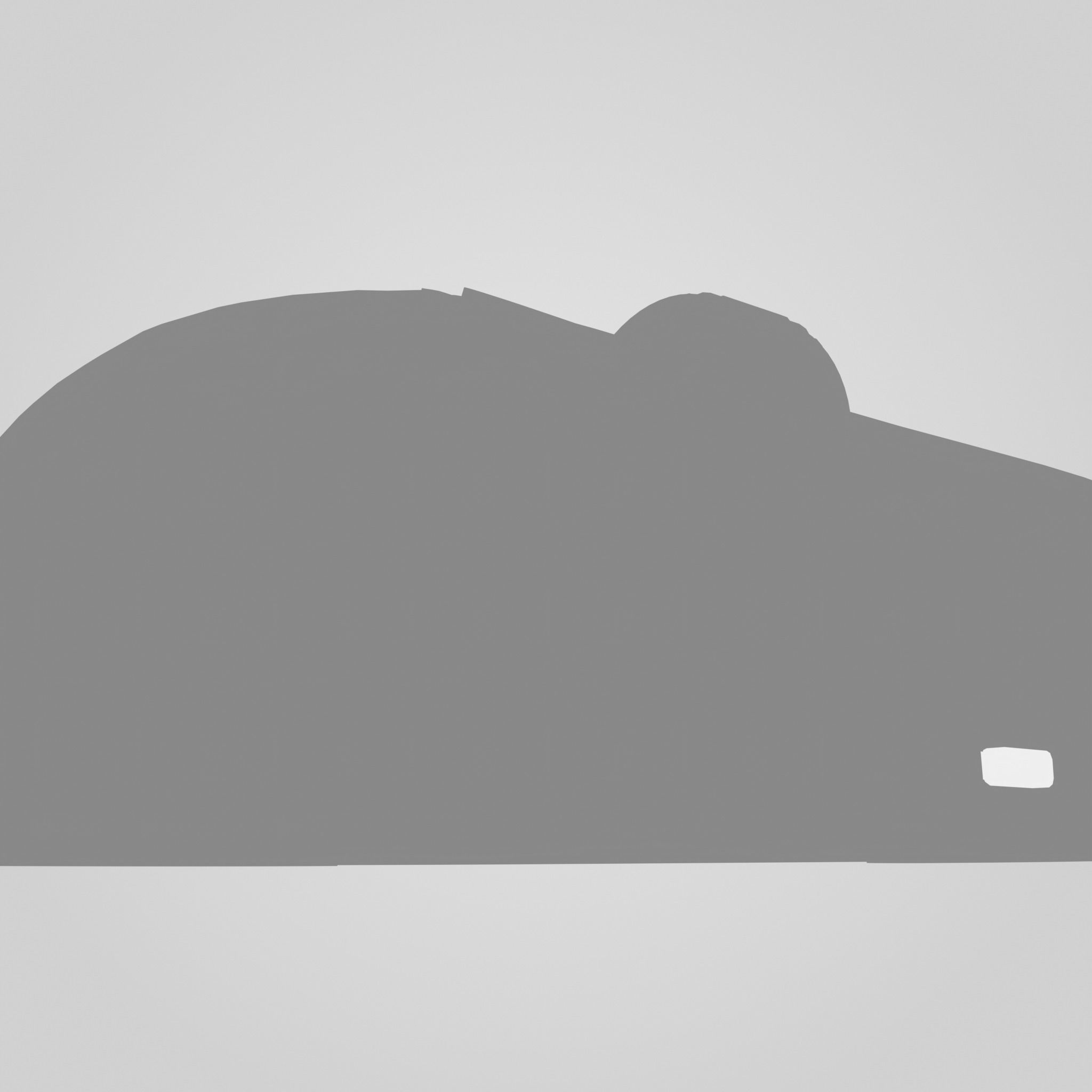 Logitech Gaming Mouse Low-poly 3D model_34