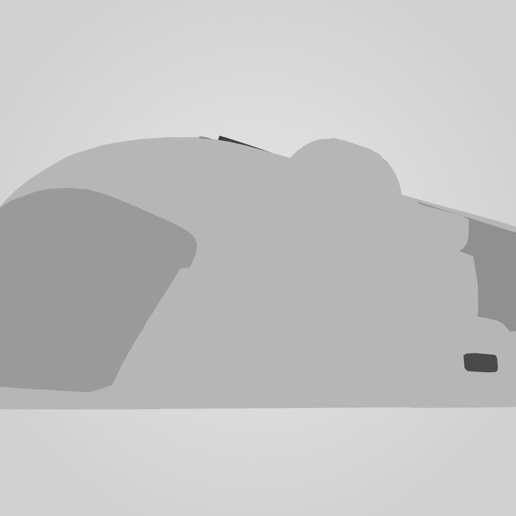 Logitech Gaming Mouse Low-poly 3D model_33