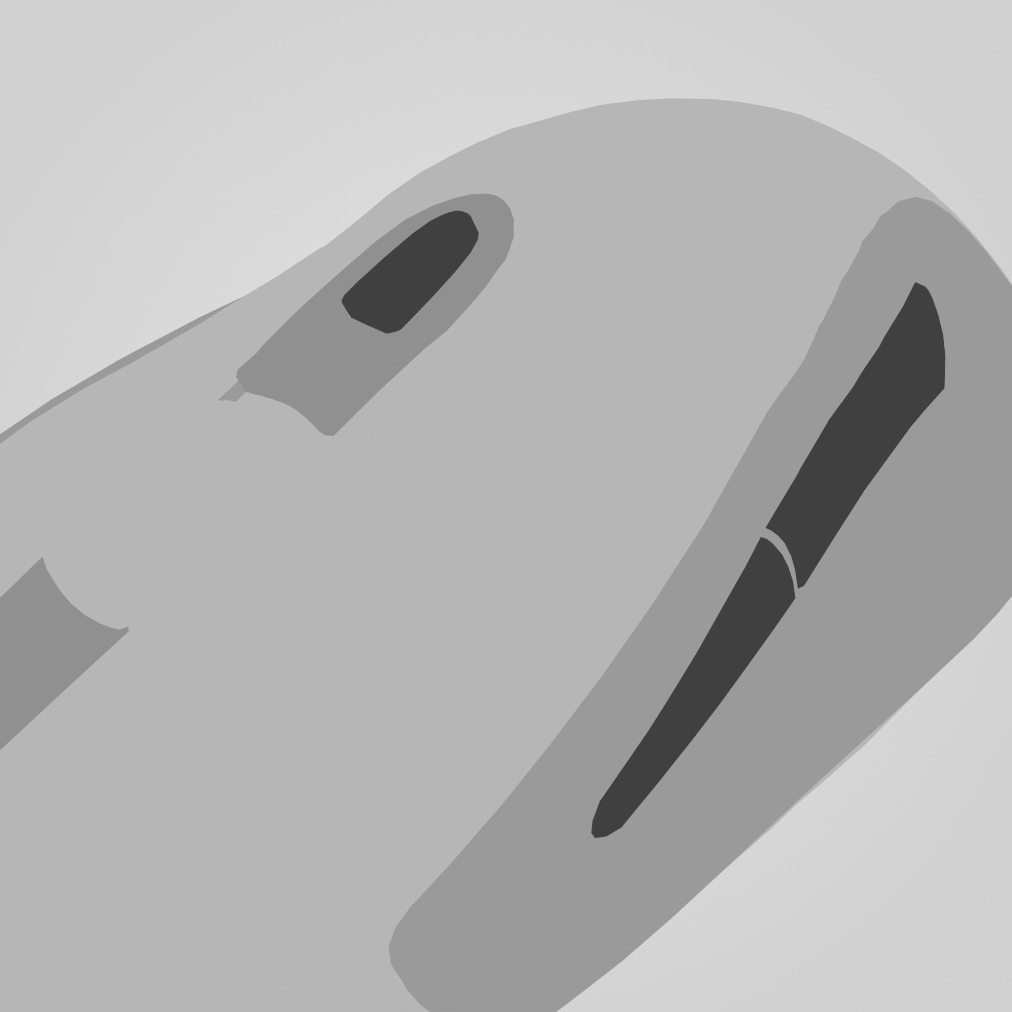 Logitech Gaming Mouse Low-poly 3D model_25