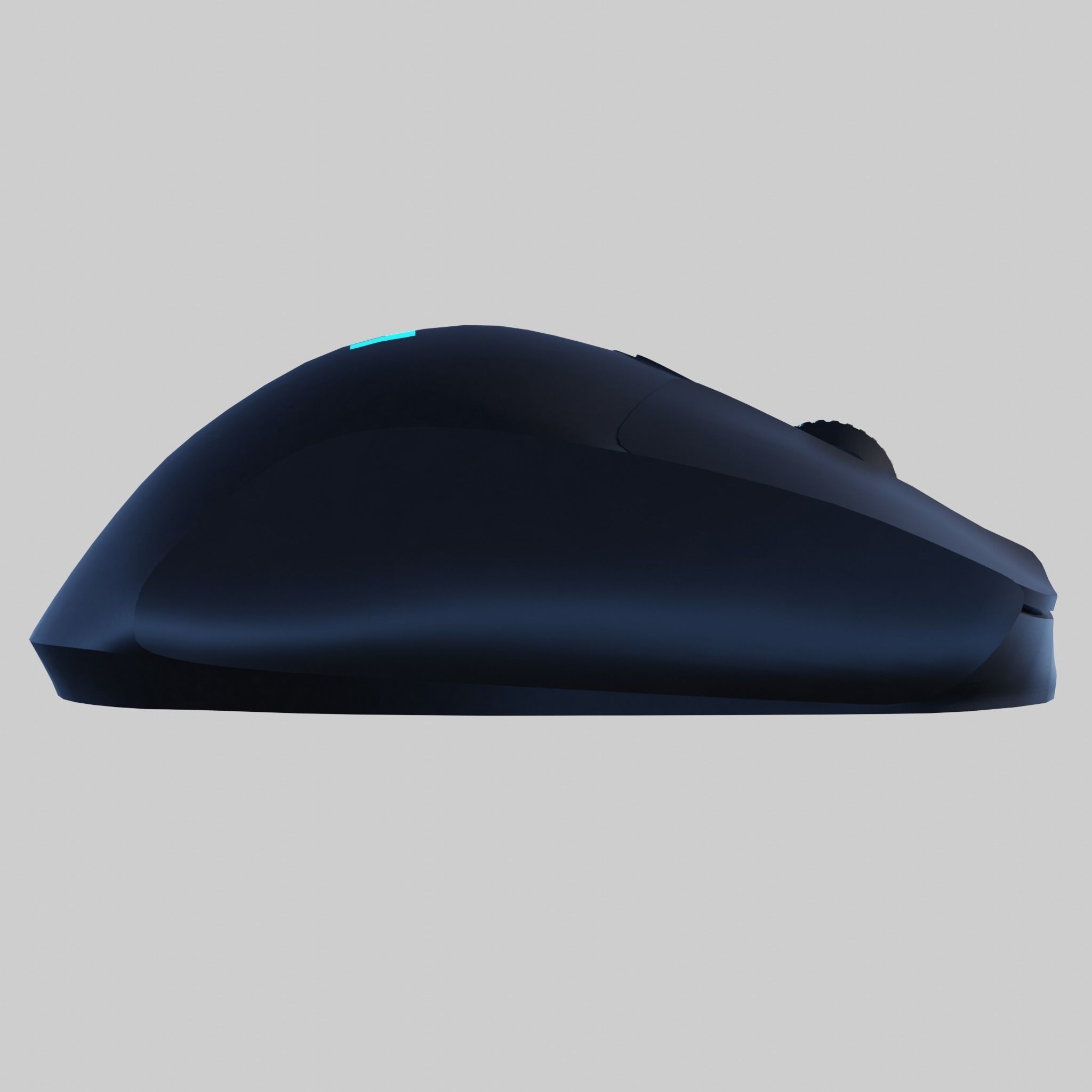 Logitech Gaming Mouse Low-poly 3D model_15
