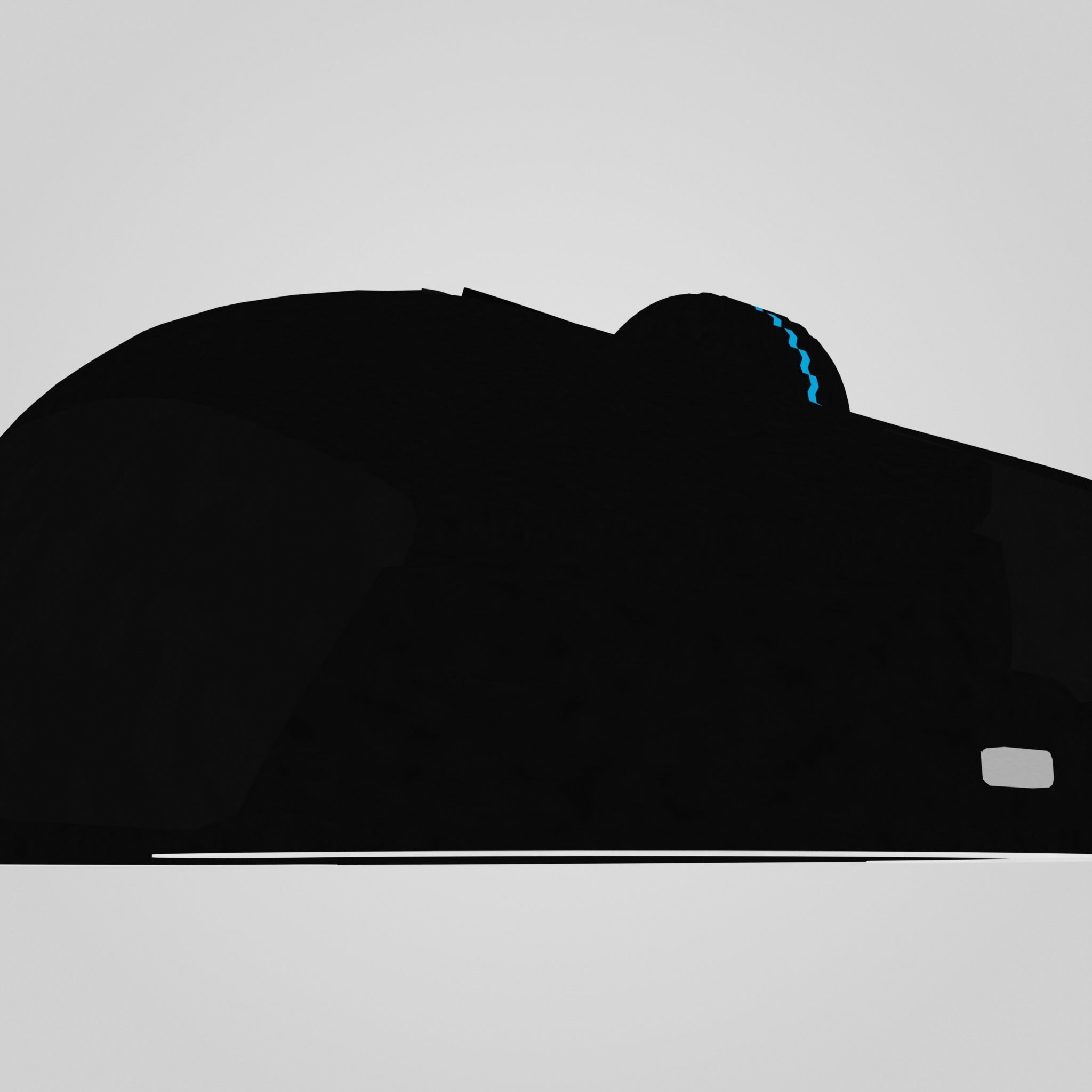 Logitech Gaming Mouse Low-poly 3D model_36