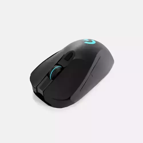 Logitech Gaming Mouse Low-poly 3D model