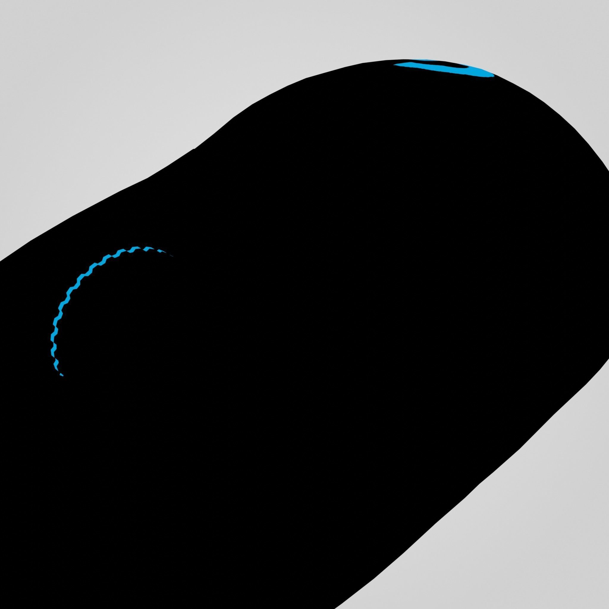 Logitech Gaming Mouse Low-poly 3D model_23