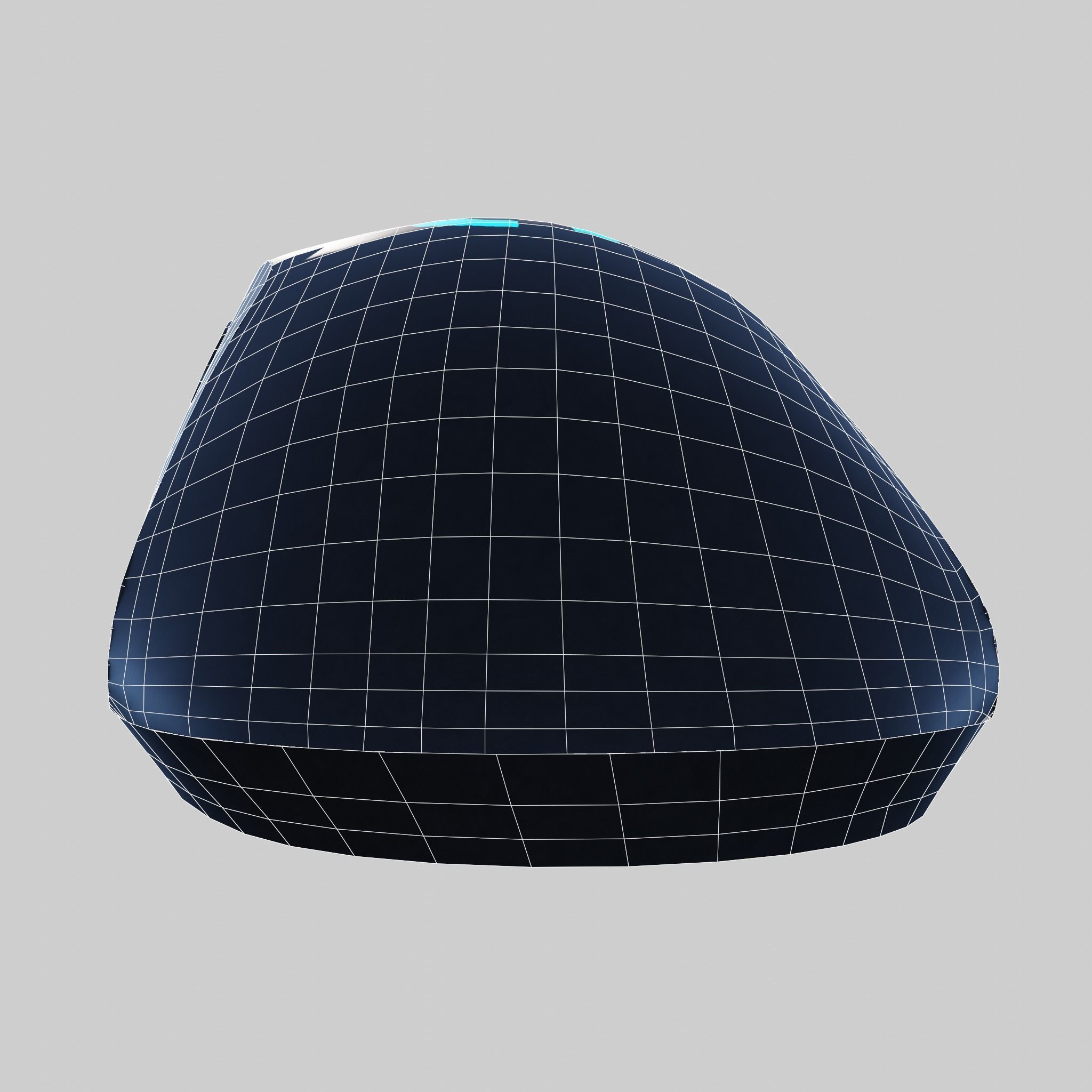 Logitech Gaming Mouse Low-poly 3D model_6