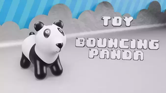 Toy - Bouncing Panda - Rocking for Baby