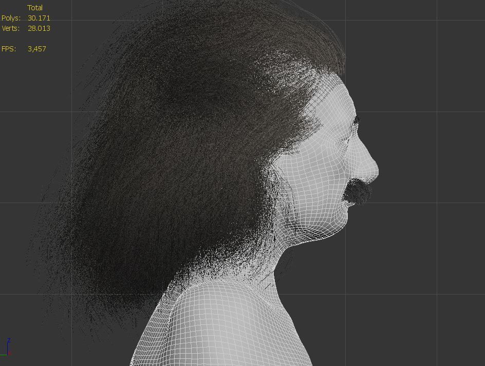 Albert Einstein 3D Low poliy Realistic Character Model 3D model_4