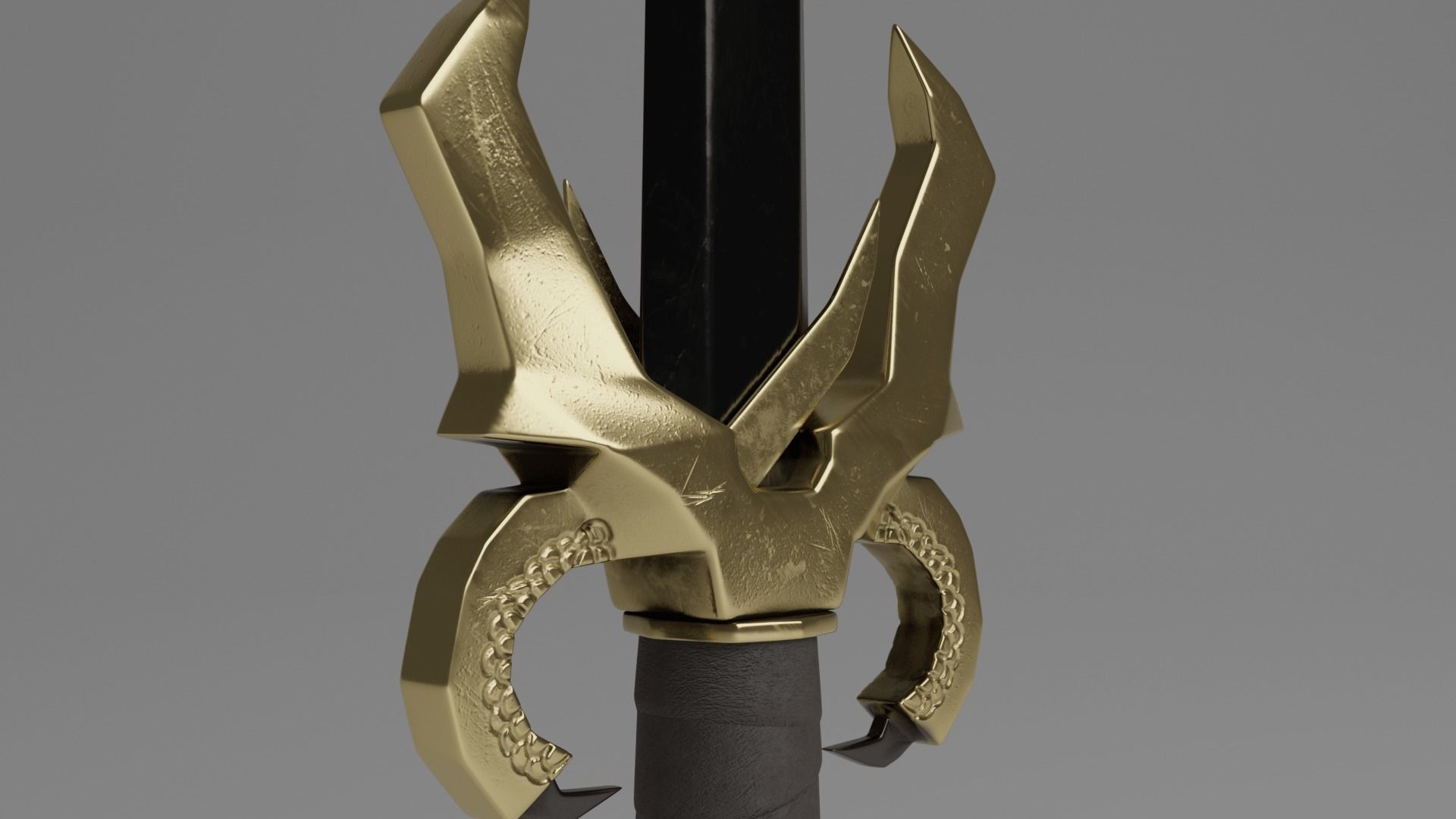 Dragon Sword 3D model_5