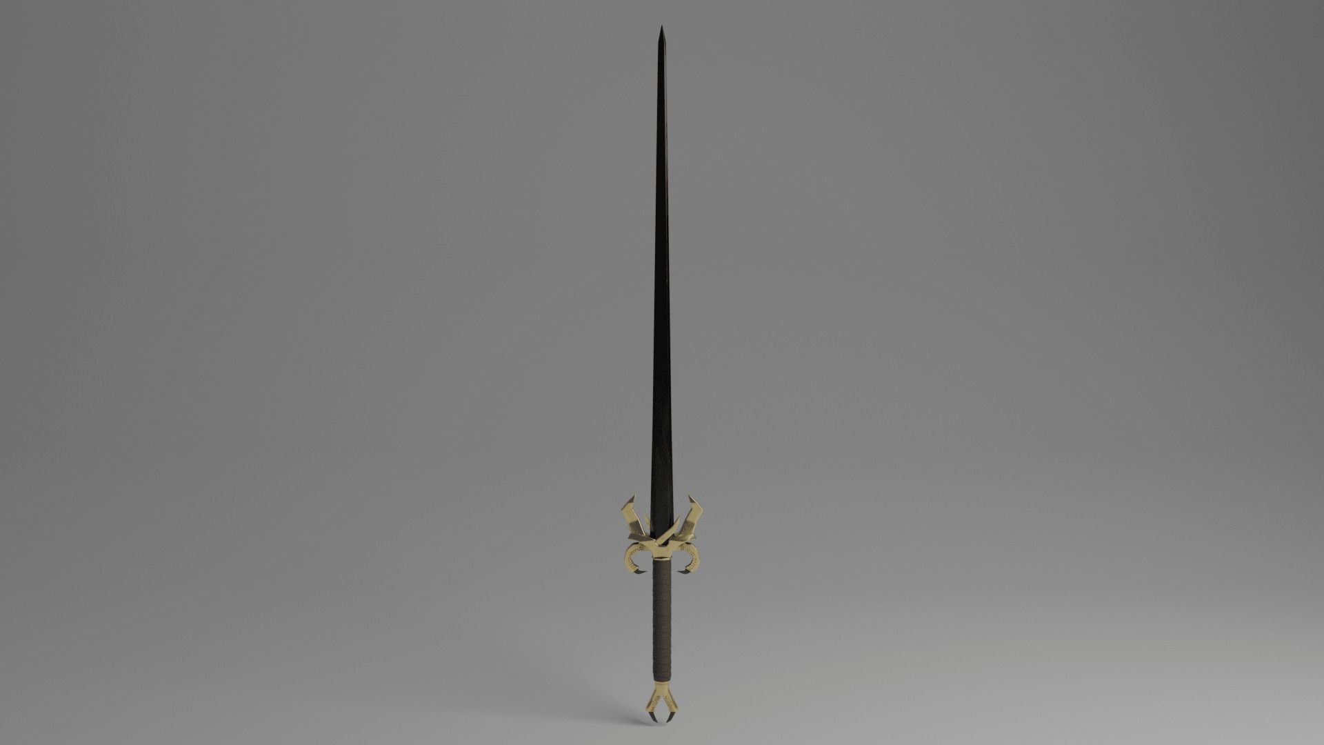 Dragon Sword 3D model_4