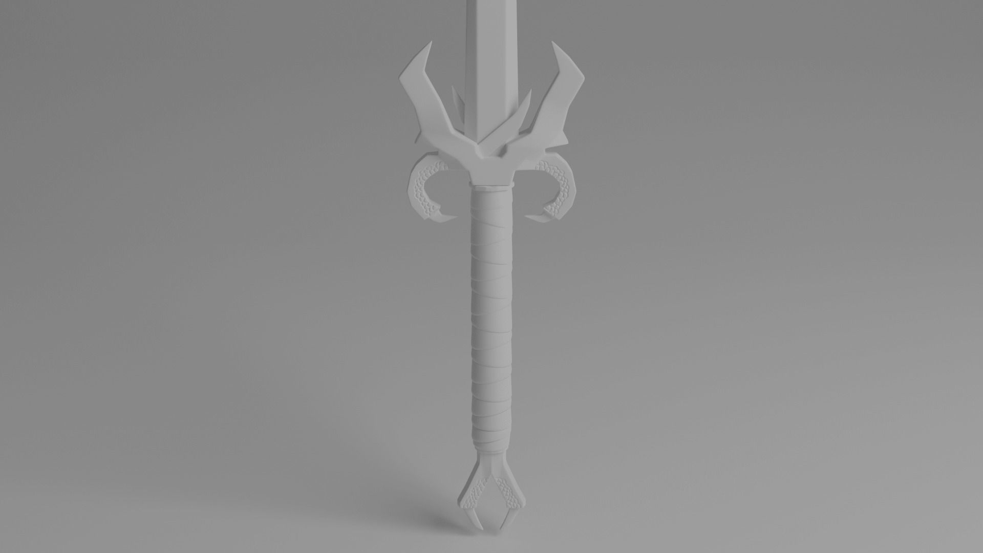 Dragon Sword 3D model_9