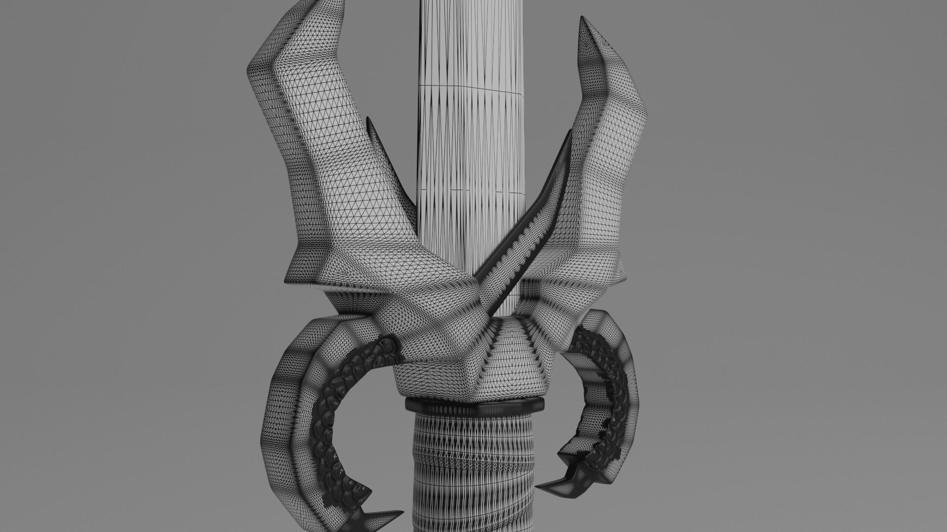 Dragon Sword 3D model_19