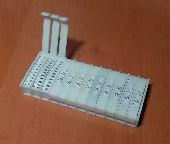 Box for SMD elements 3D print model