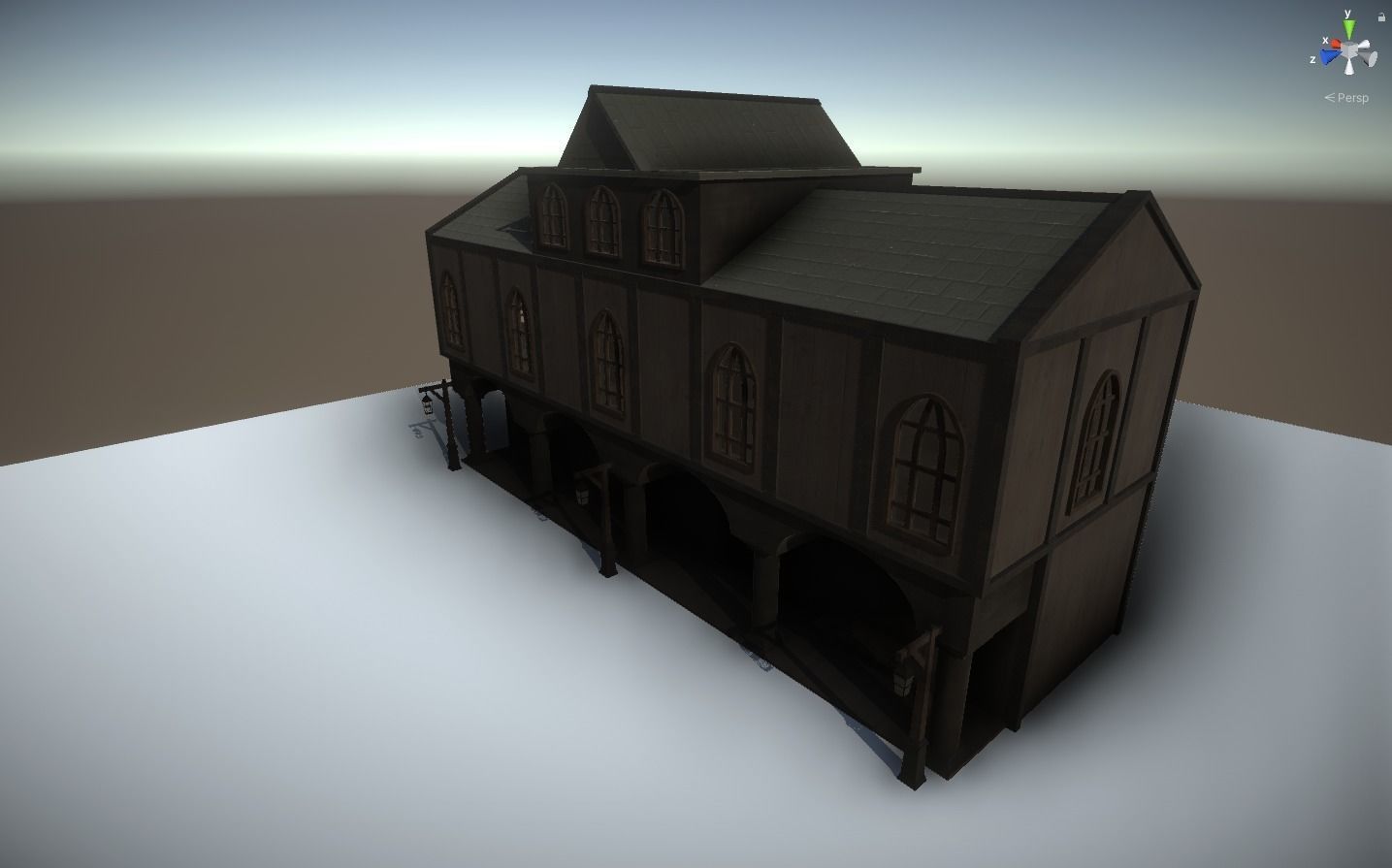GameReady Medieval Inn Low-poly 3D model_18