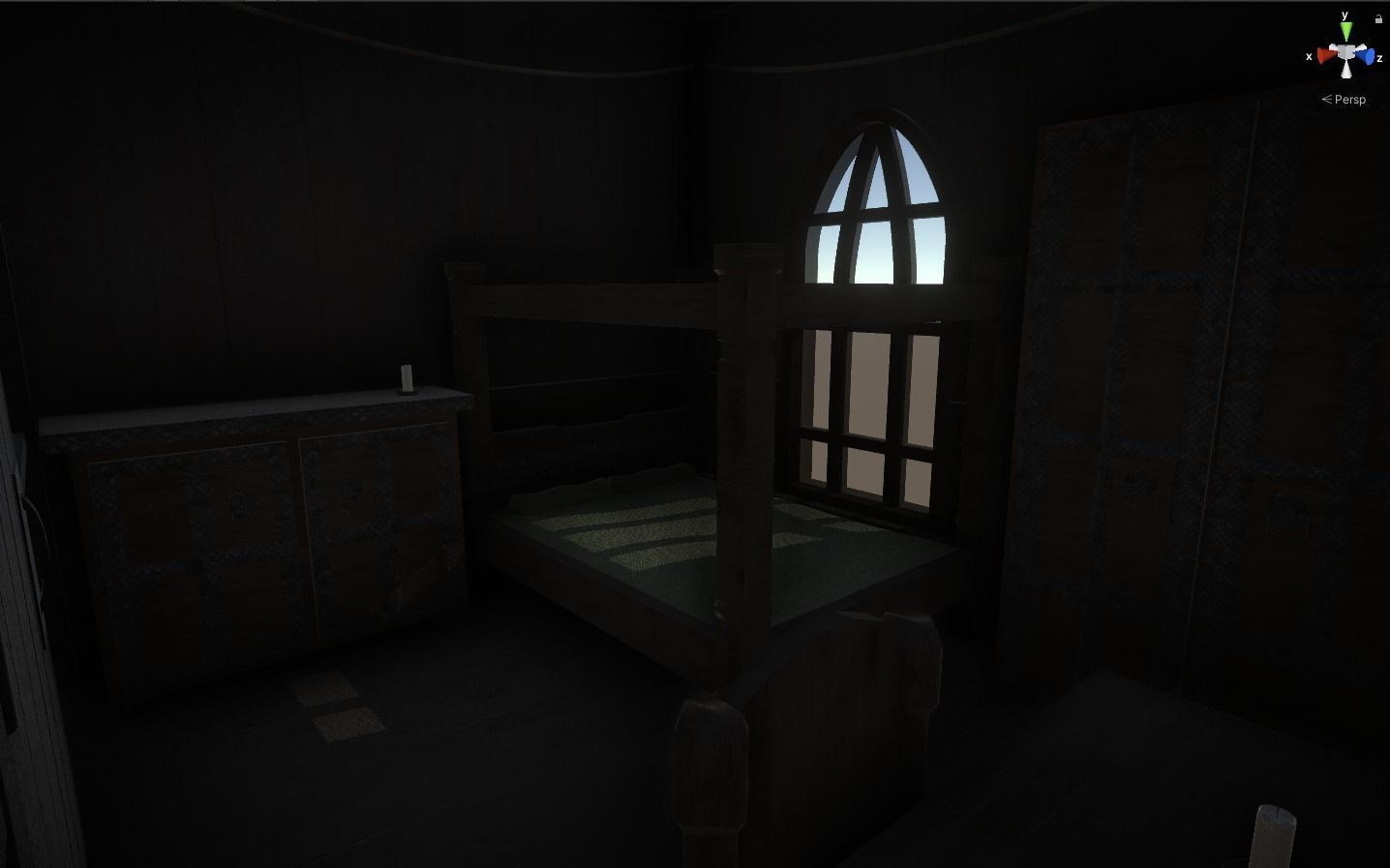 GameReady Medieval Inn Low-poly 3D model_21