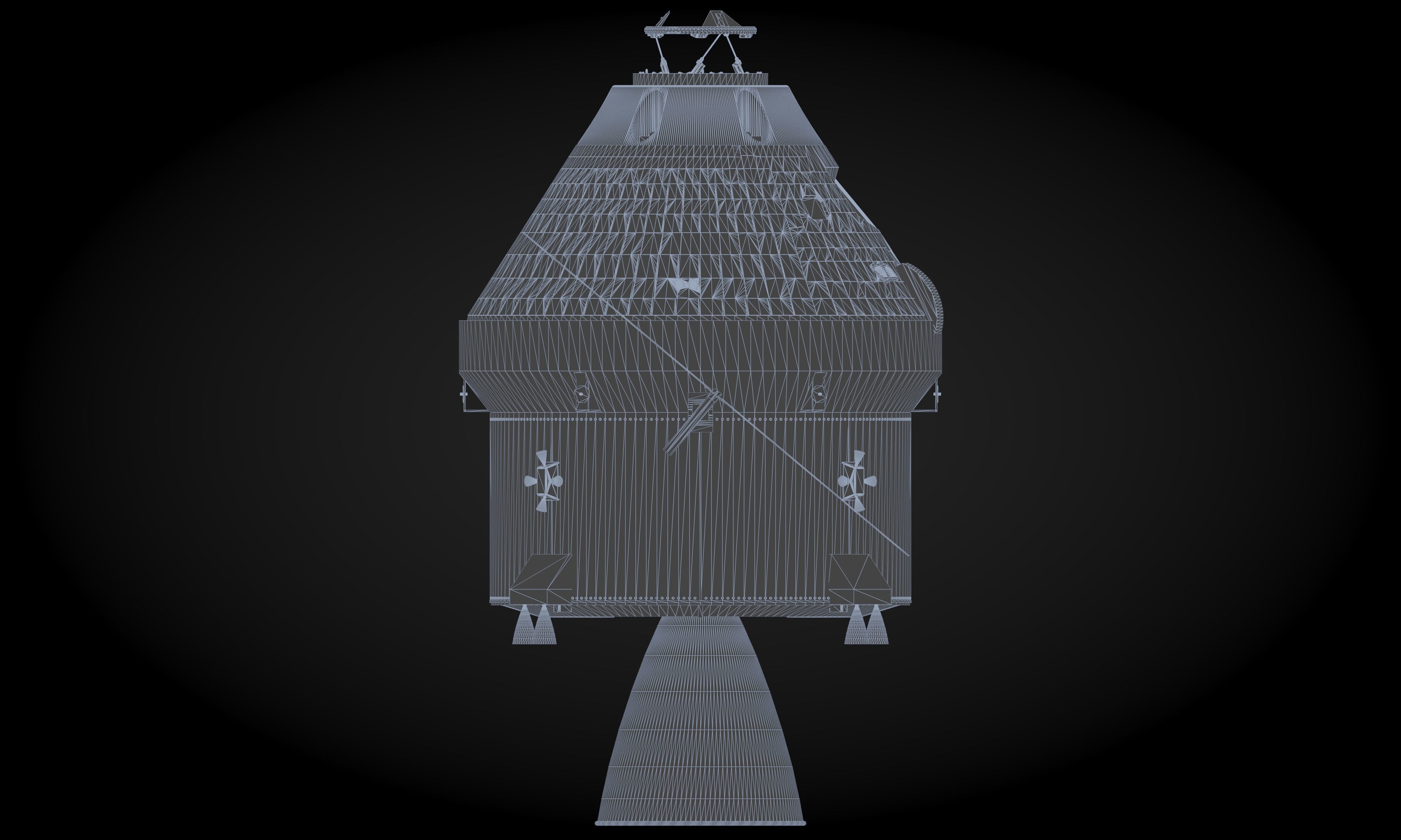 Orion Crew Exploration Vehicle 3D model_8