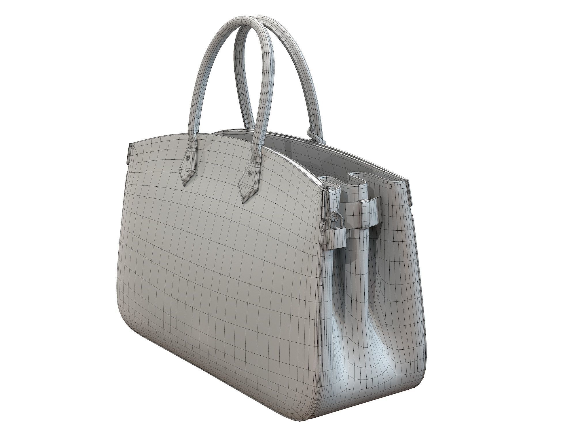 Louis Vuitton bag ALL SET Monogram Leather  3D model_7