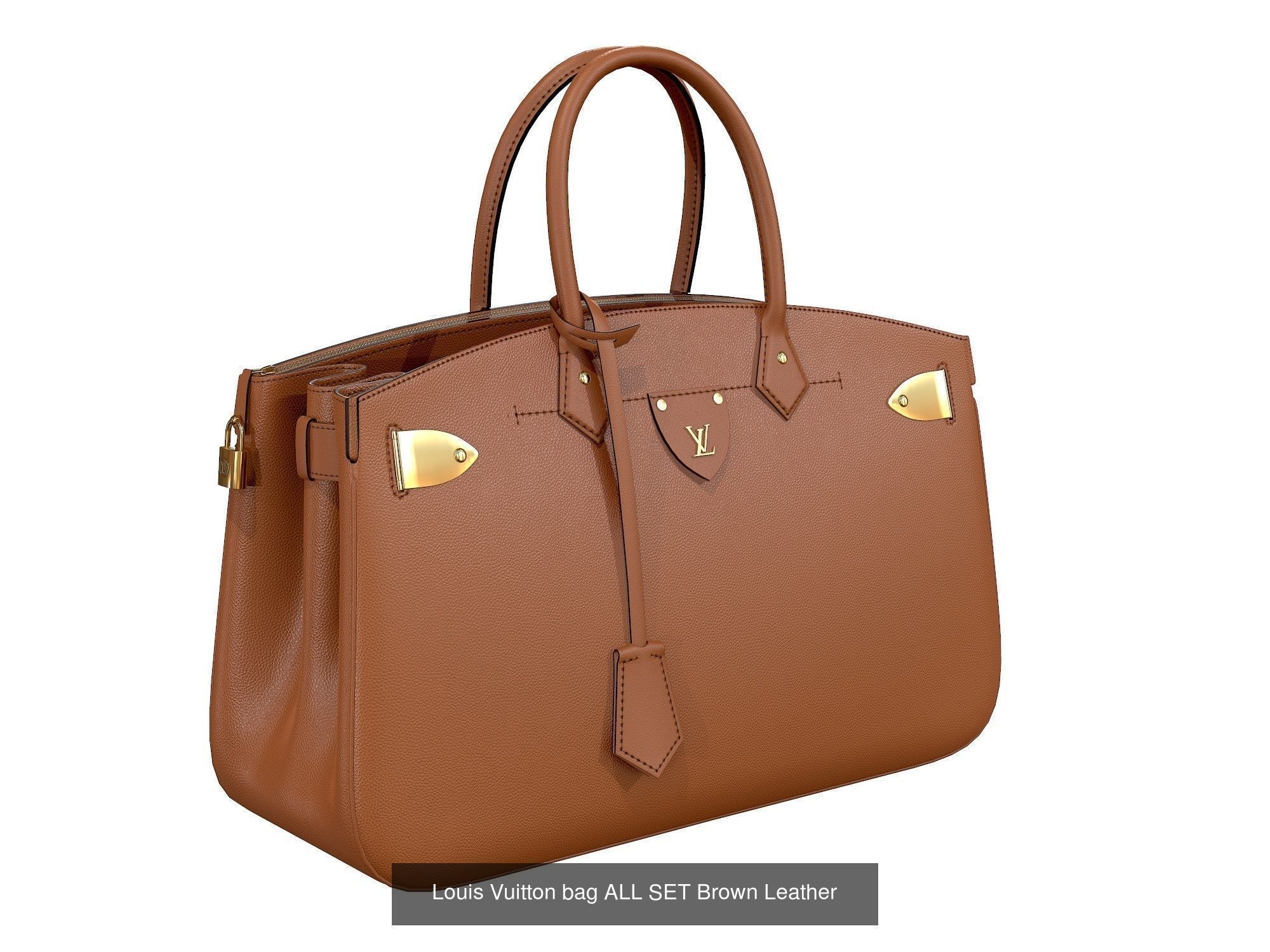 Louis Vuitton bag ALL SET 3D Model Collection_2
