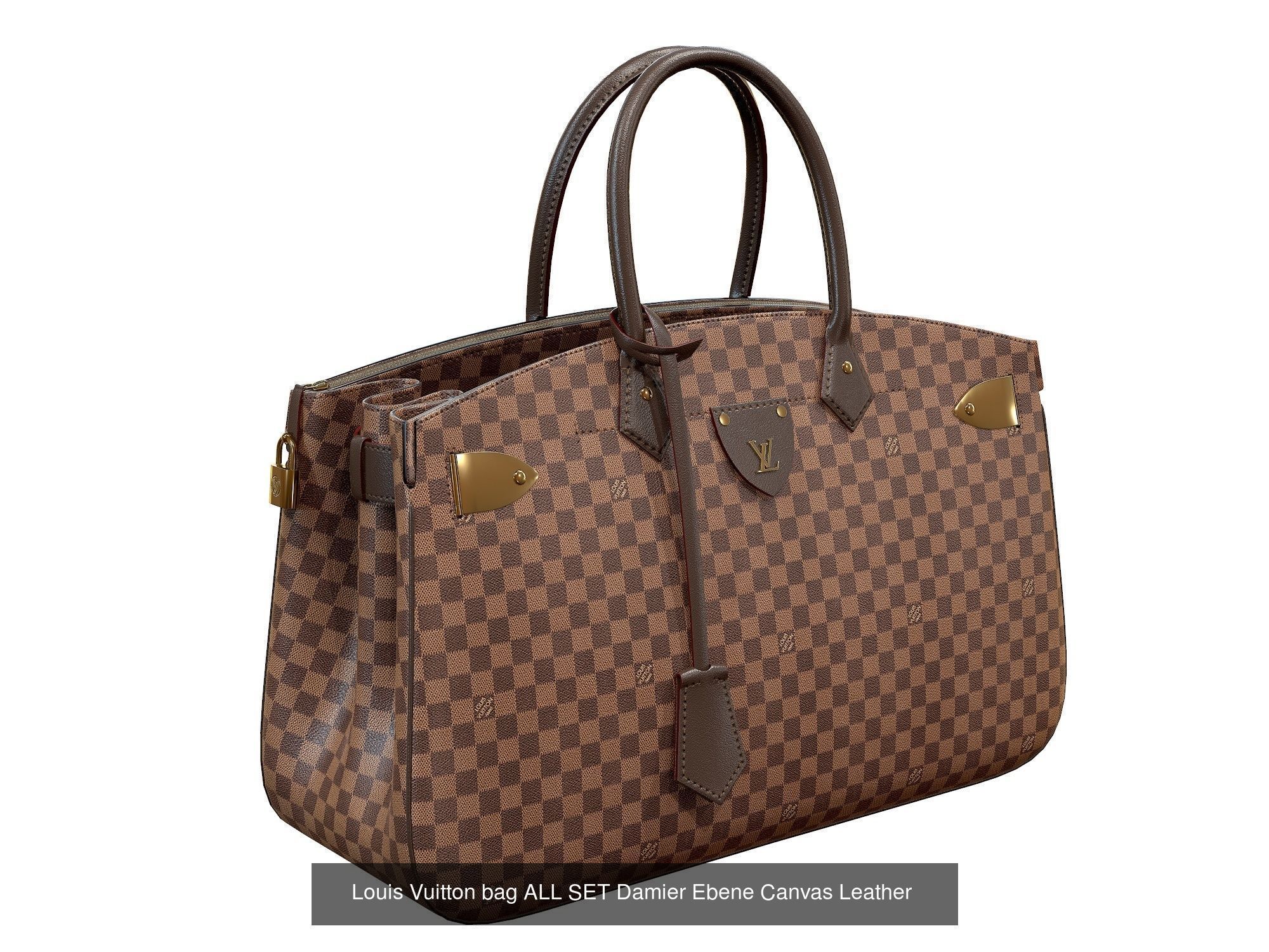 Louis Vuitton bag ALL SET 3D Model Collection_6