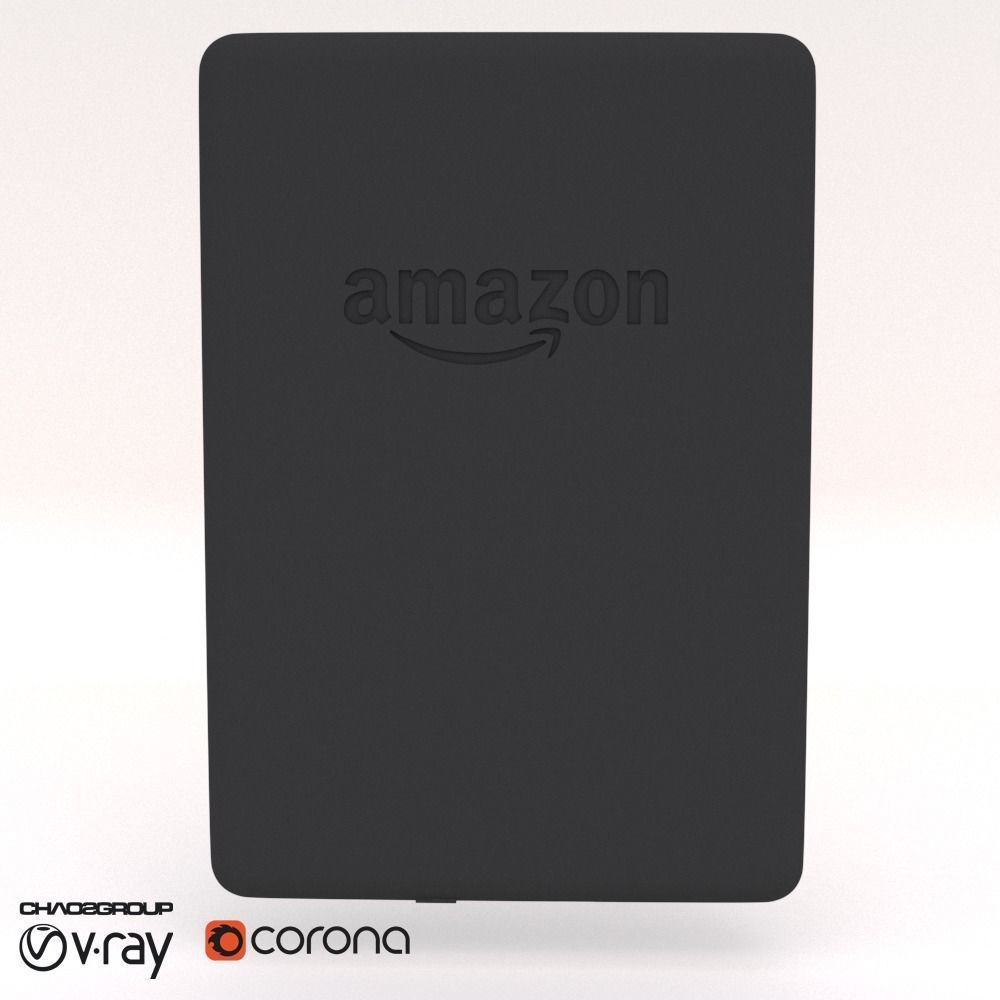 Kindle Paperwhite - Corona - Vray 3D model_3