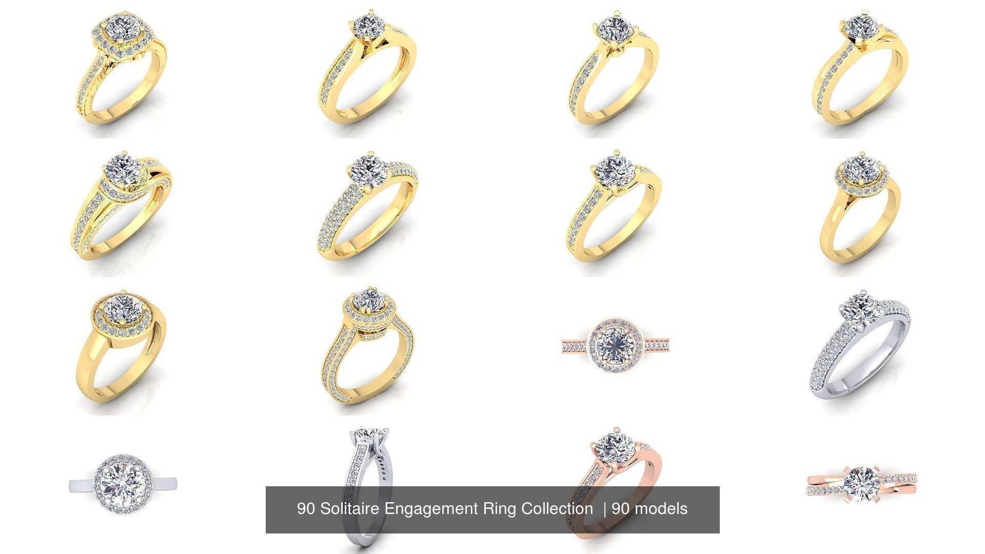 90 Solitaire Engagement Ring Collection  _11
