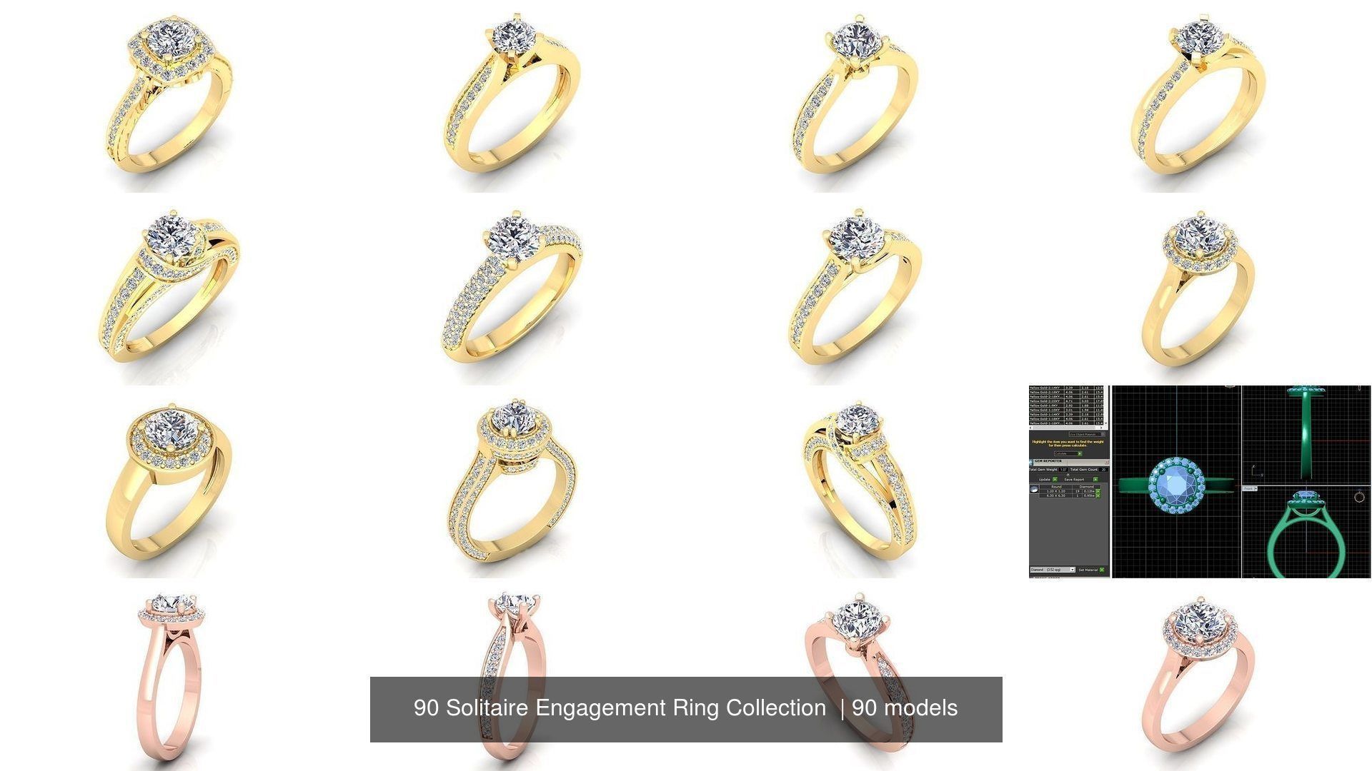 90 Solitaire Engagement Ring Collection  _10