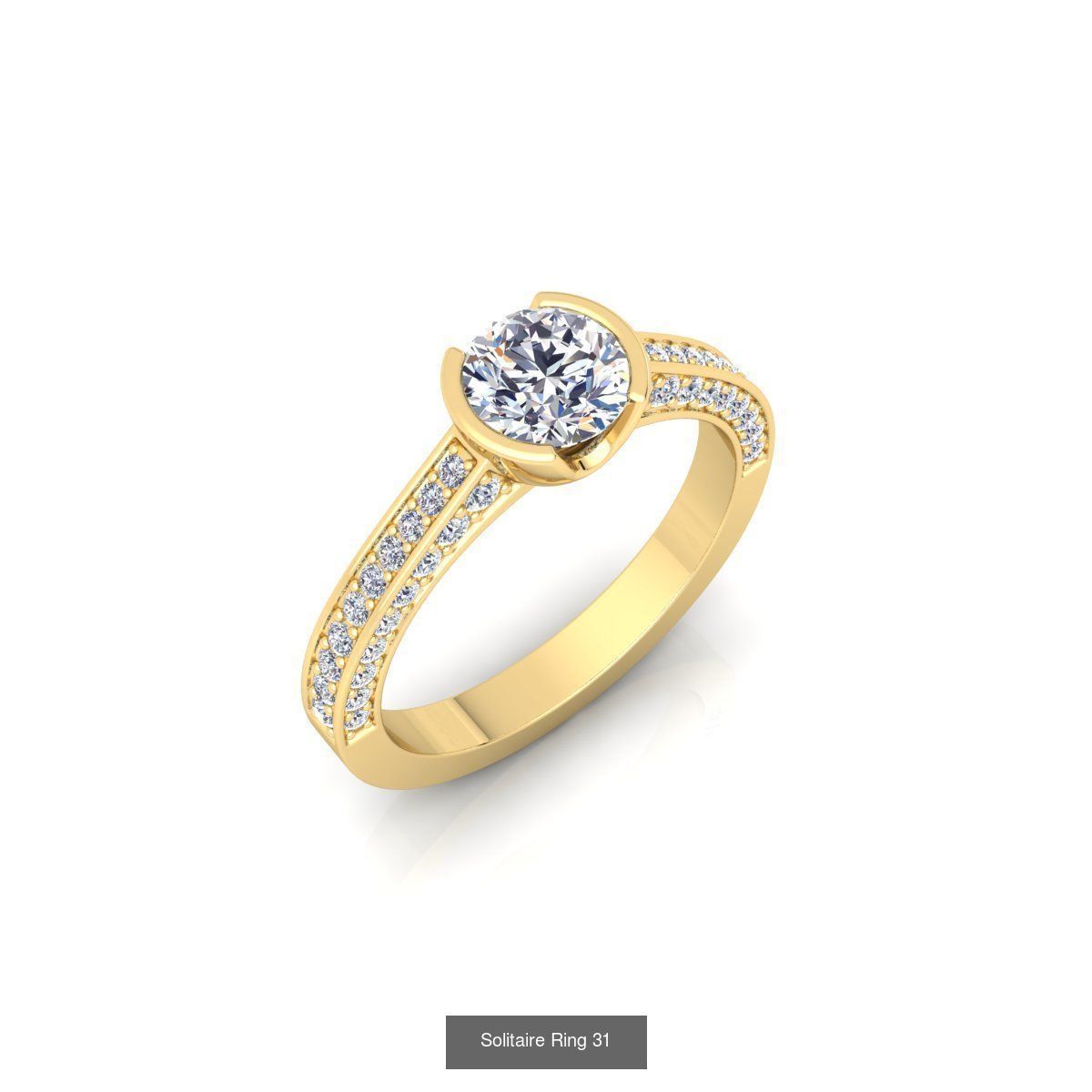 90 Solitaire Engagement Ring Collection  _70