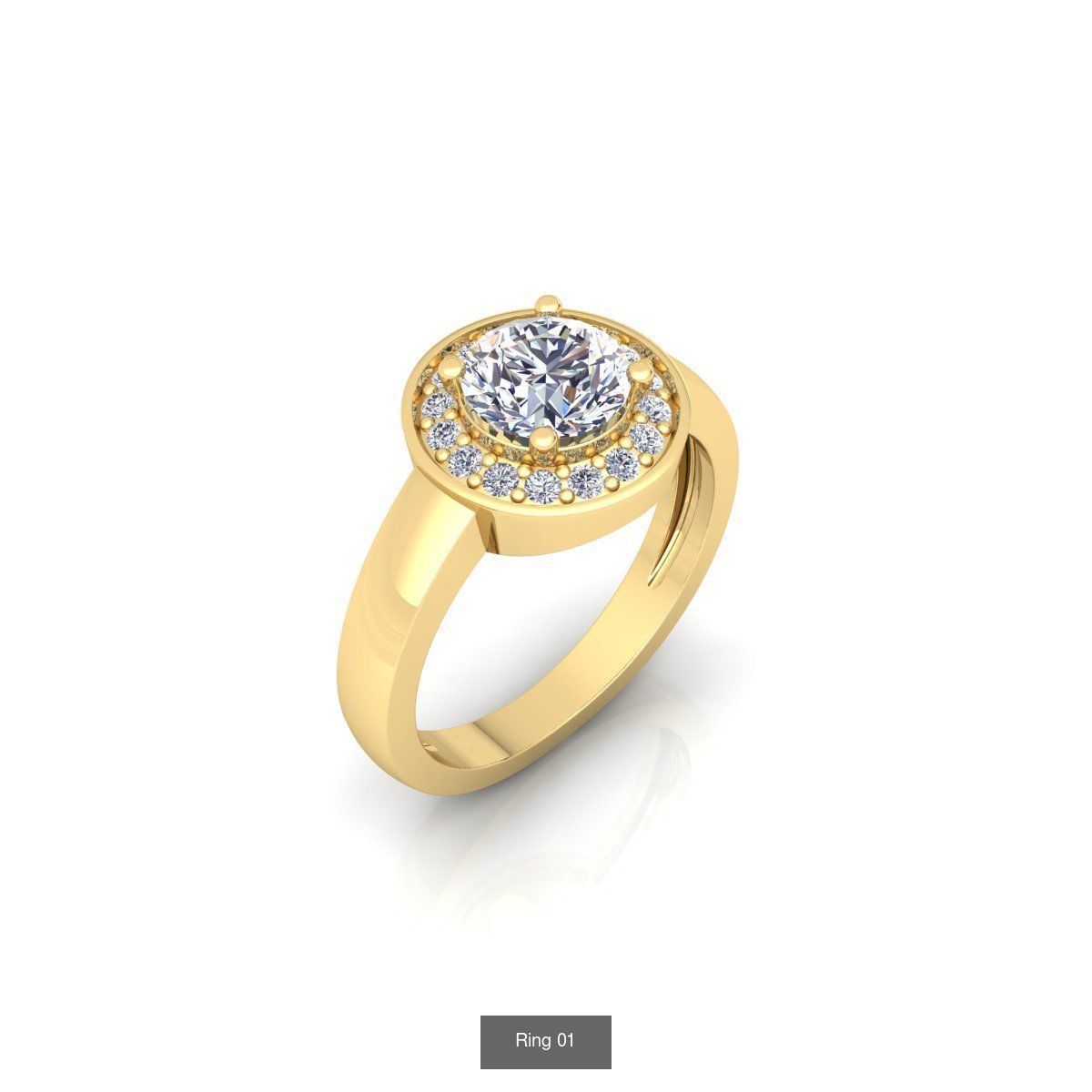 90 Solitaire Engagement Ring Collection  _119