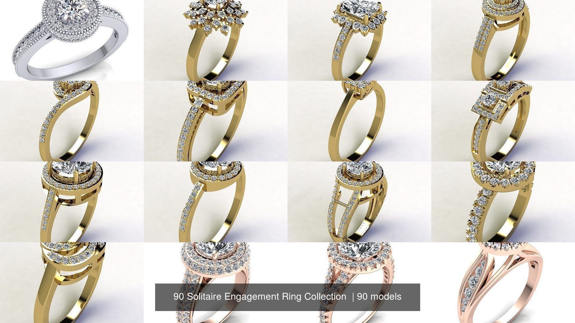 90 Solitaire Engagement Ring Collection  _18