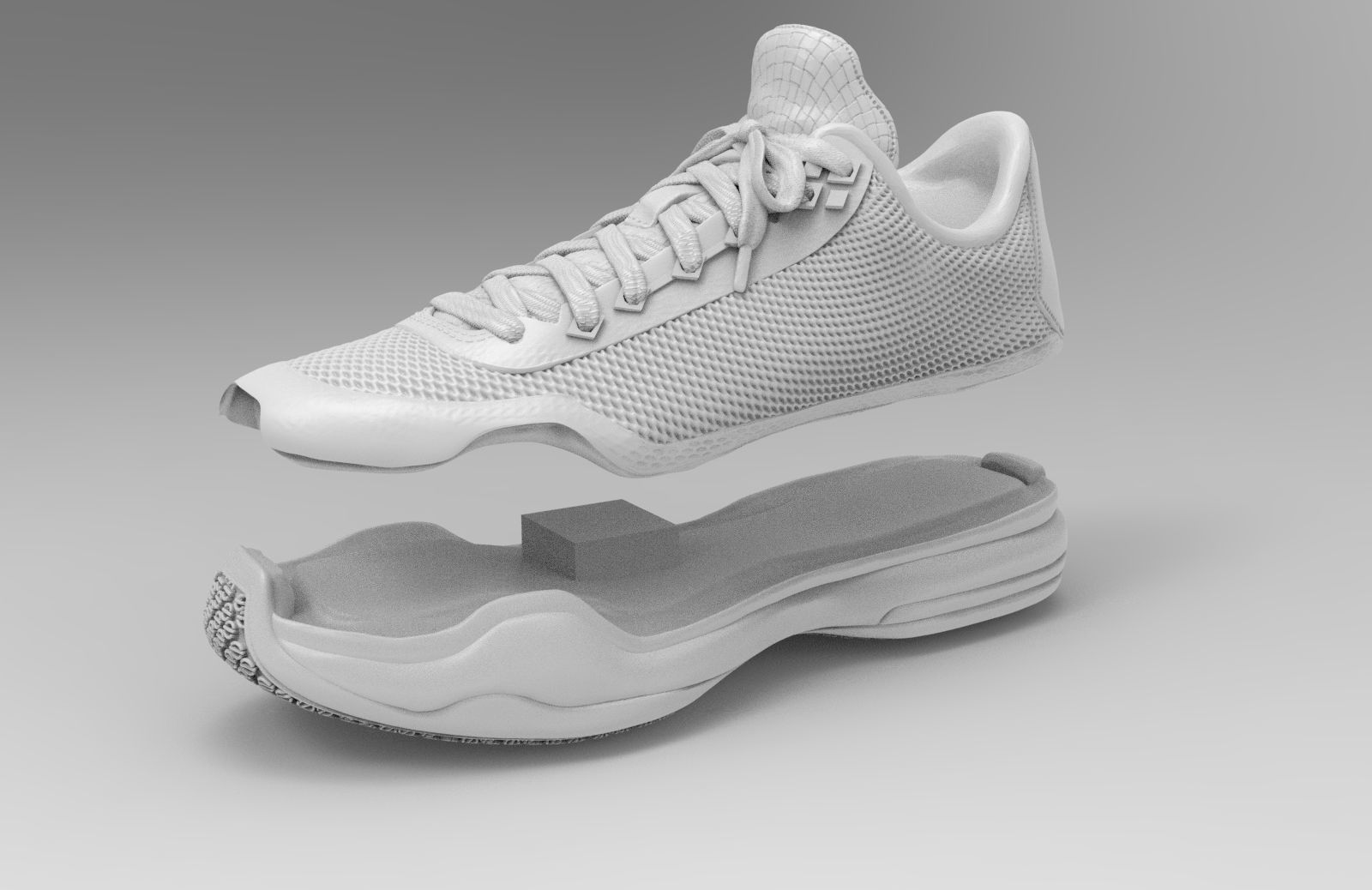 Nike-Kobe running-Shoes 3D print model_4