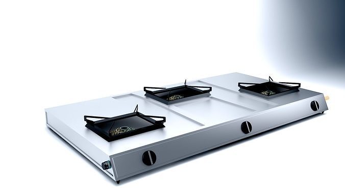 KITCHEN COOKTOP Free 3D model