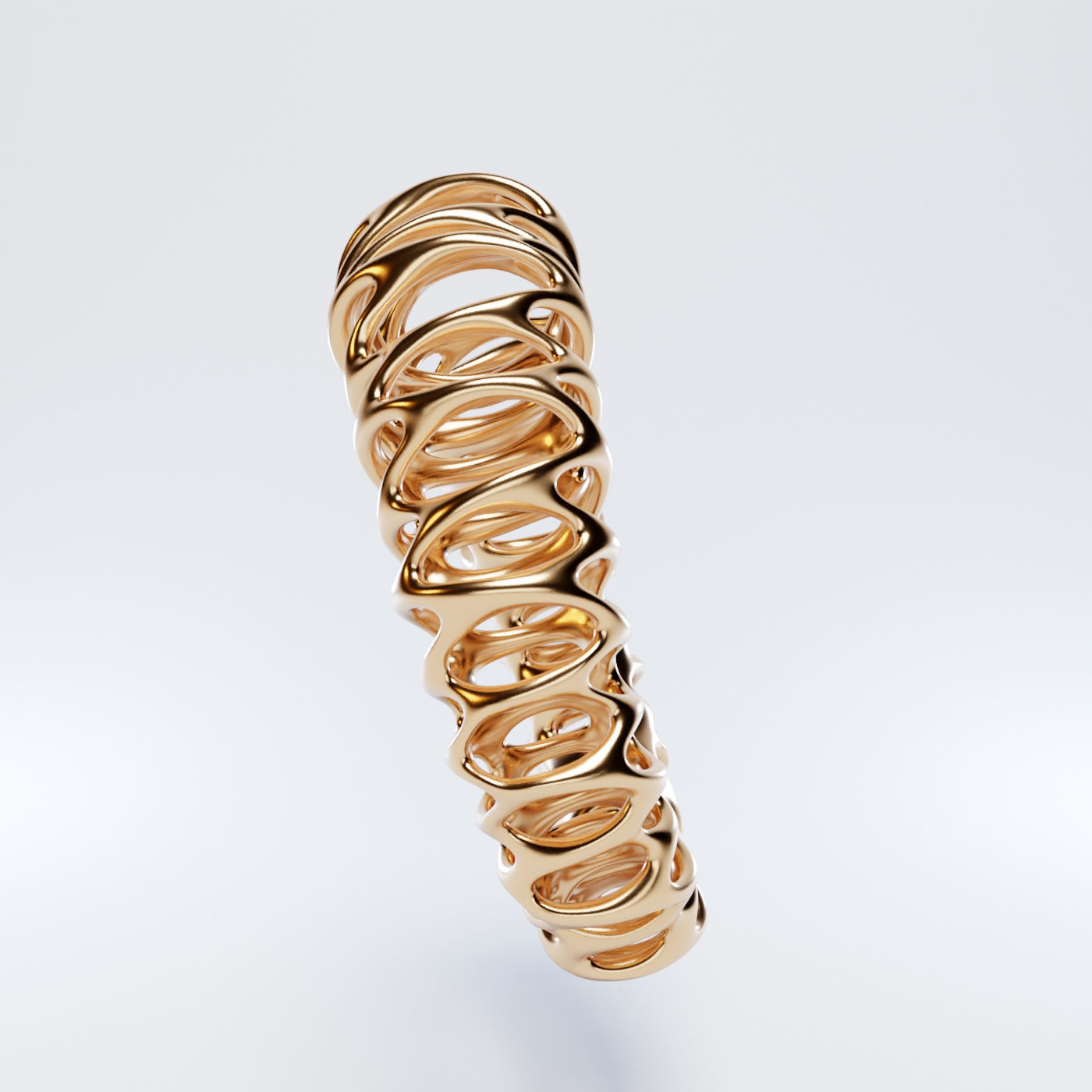 Coil Ring 3D model_8