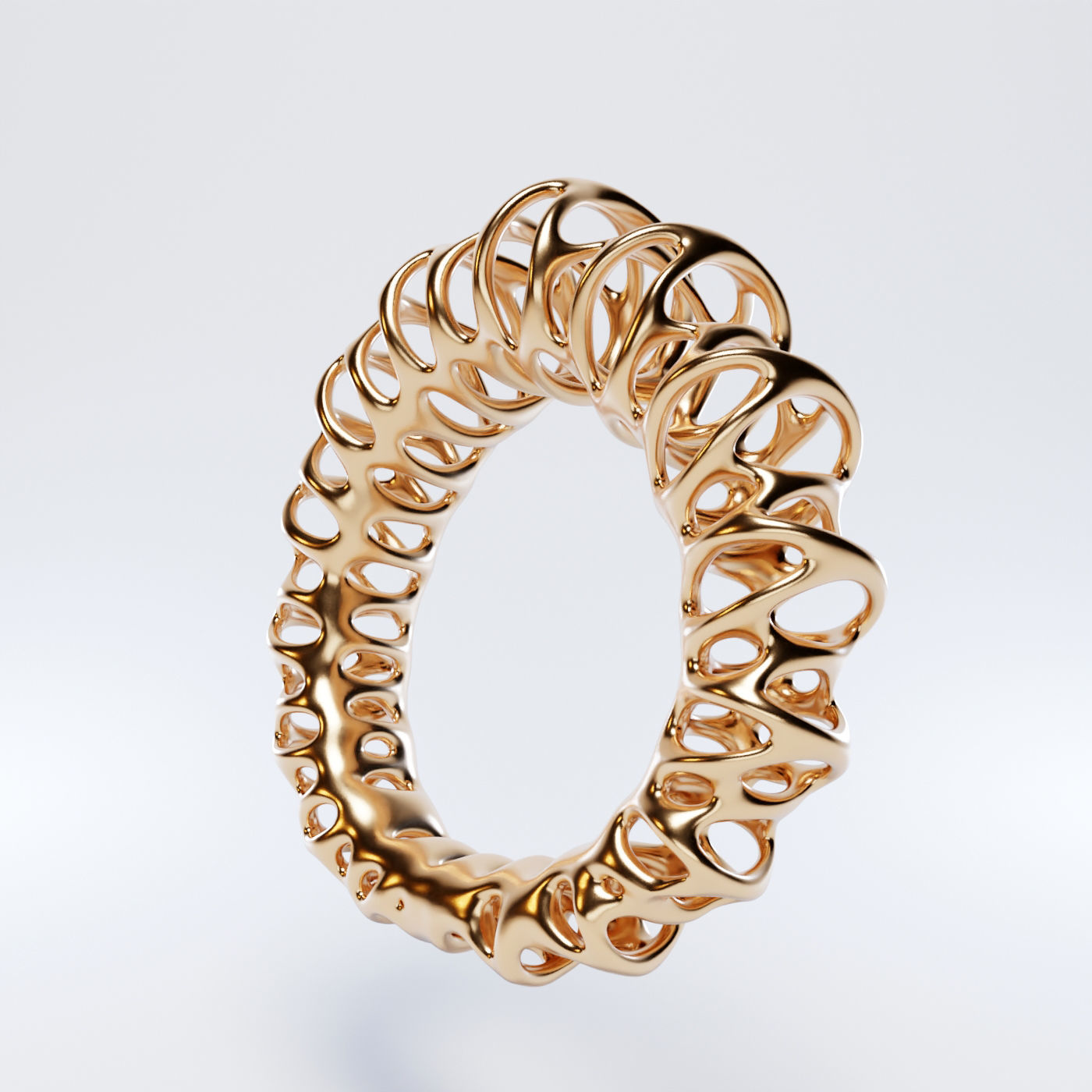 Coil Ring 3D model_5