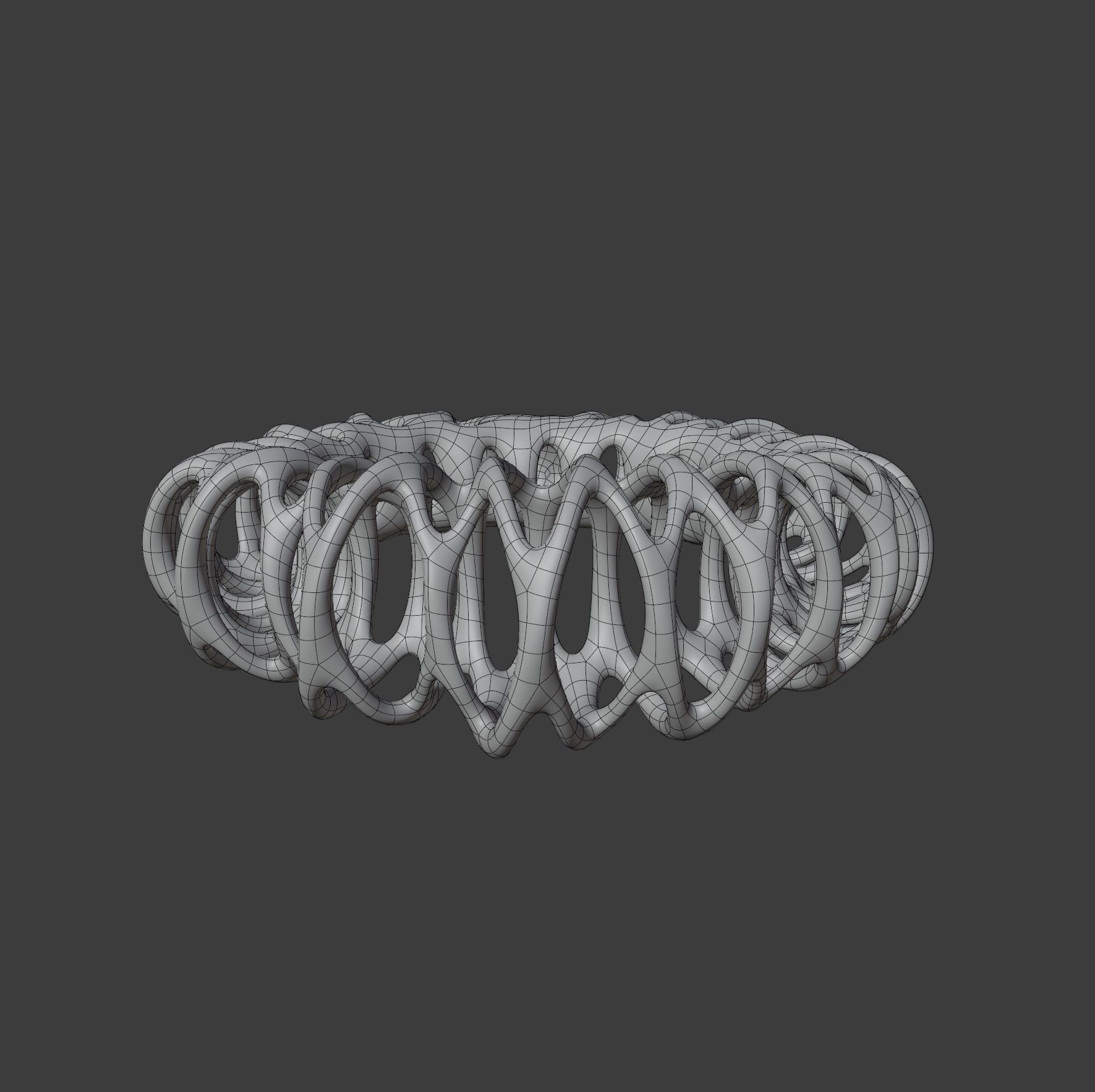 Coil Ring 3D model_2