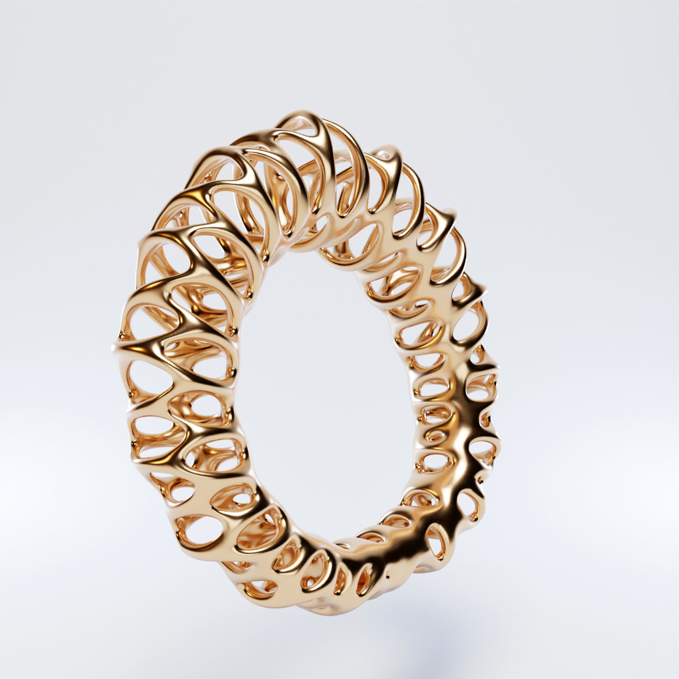 Coil Ring 3D model_7