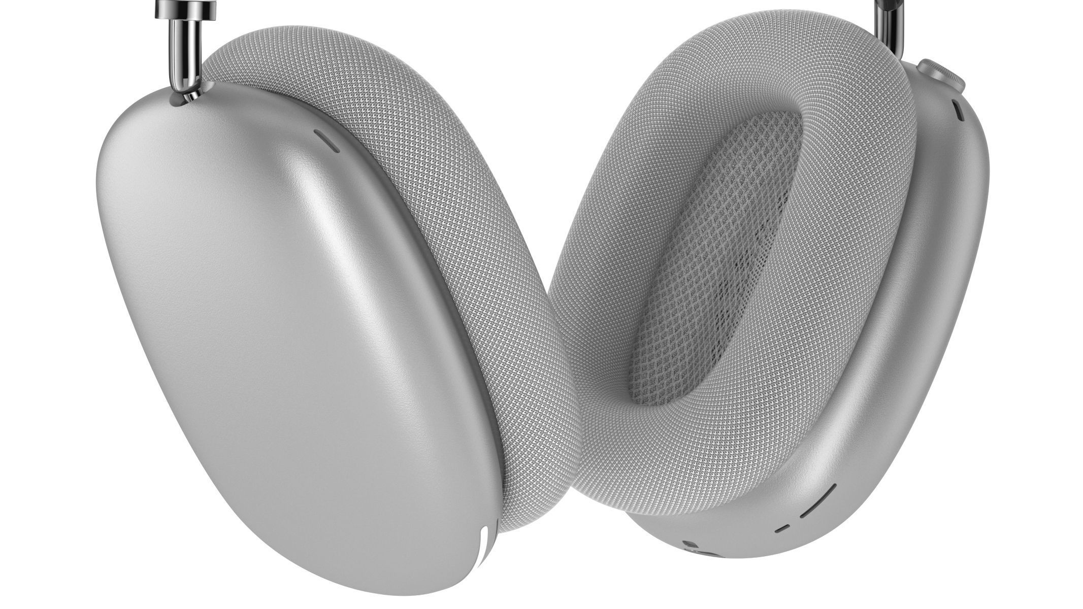  Apple AirPods Max Silver 3D model_5